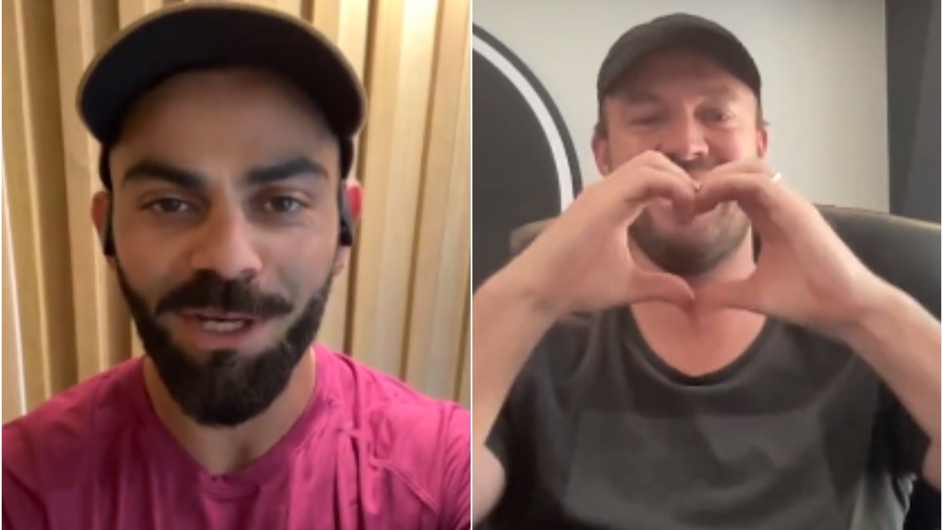 WATCH: “You know, I love you,” Virat Kohli promises AB de Villiers to feature soon on his YouTube show