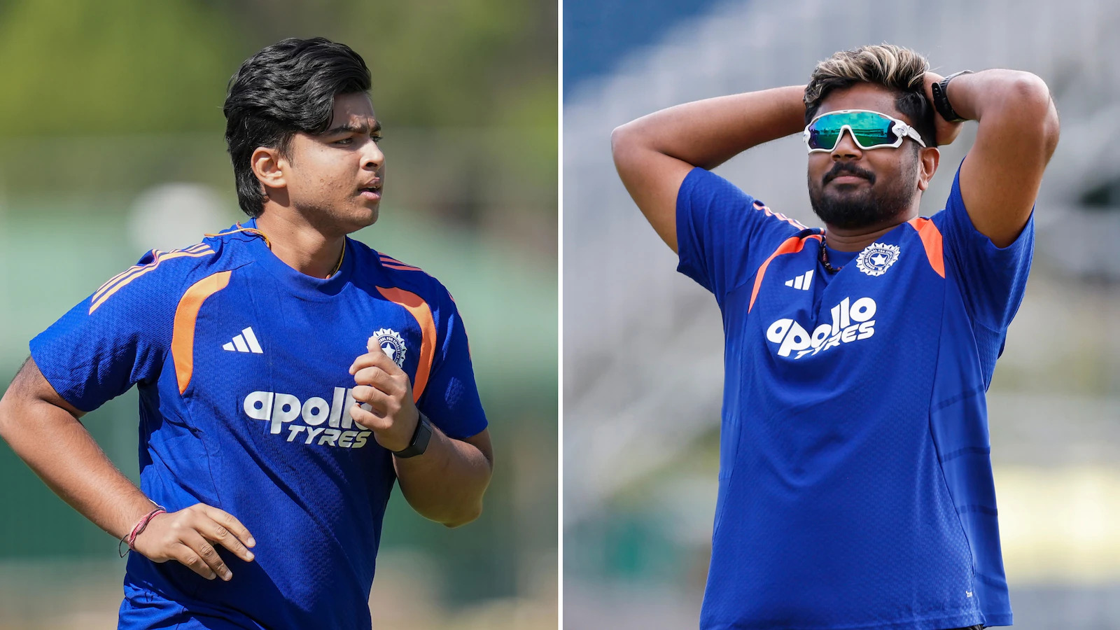 Vaibhav Sooryavanshi and Sanju Samson | X