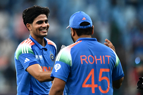 Shubman Gill and Rohit Sharma | Getty