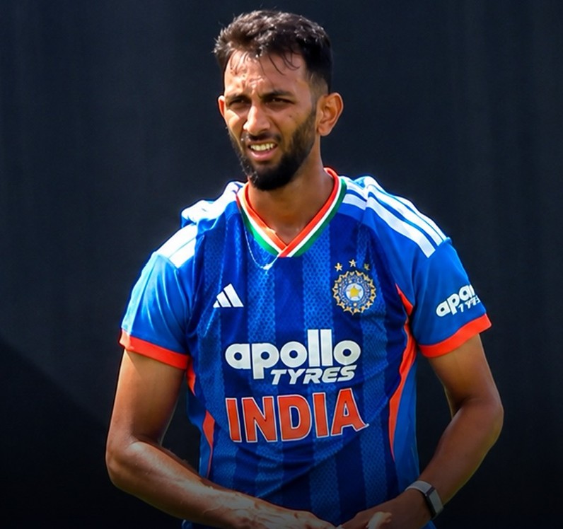 Prasidh Krishna went for 57 runs in the four overs he bowled in 1st T20I | Instagram