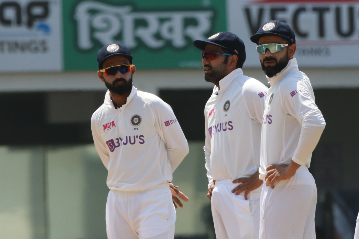 Rahane, Rohit and Kohli look on as England pile on runs | BCCI