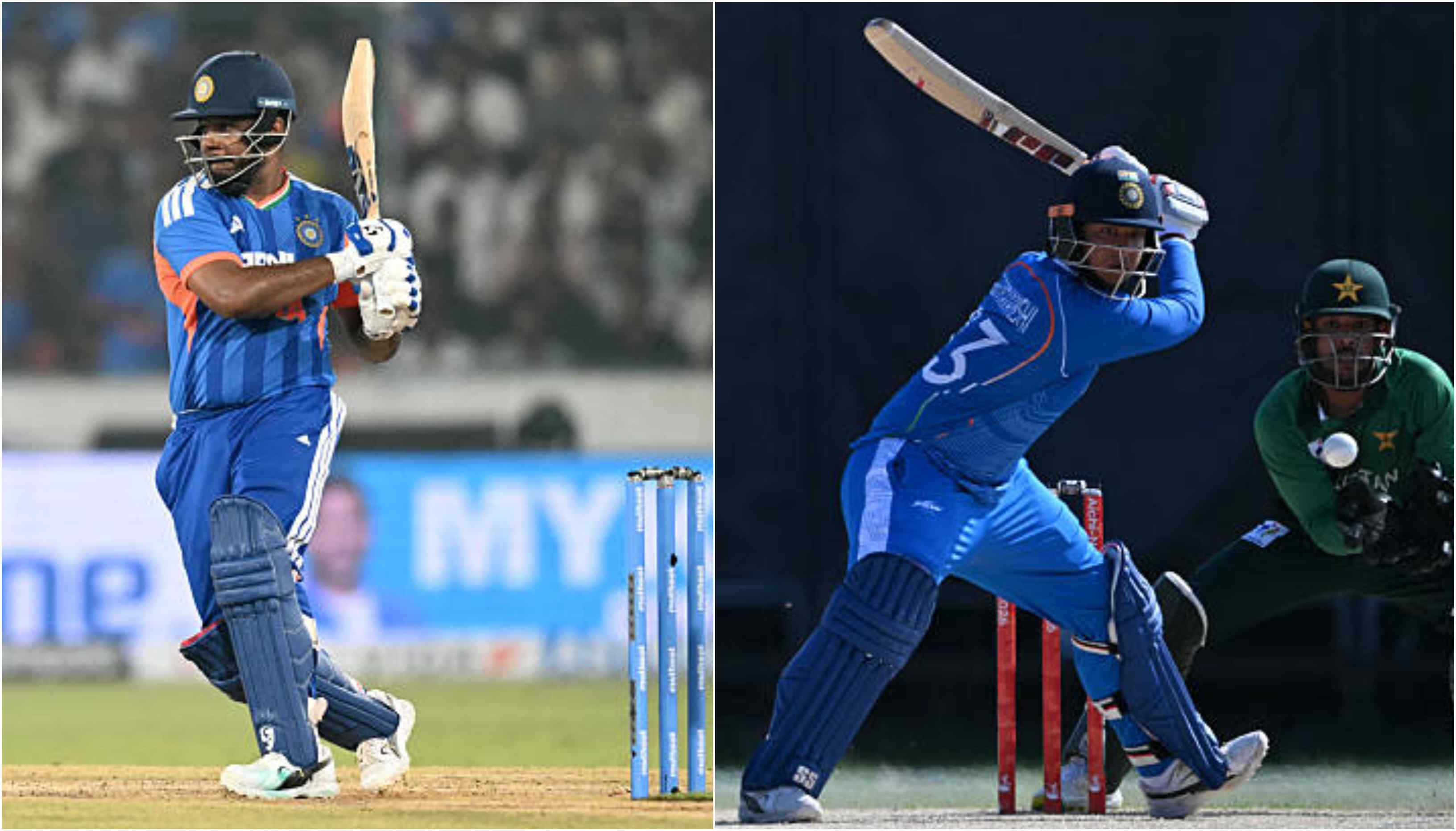 Sanju Samson and Vaibhav Sooryavanshi | Getty