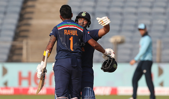 Rahul and Pant (77) added 113 quick runs | Getty