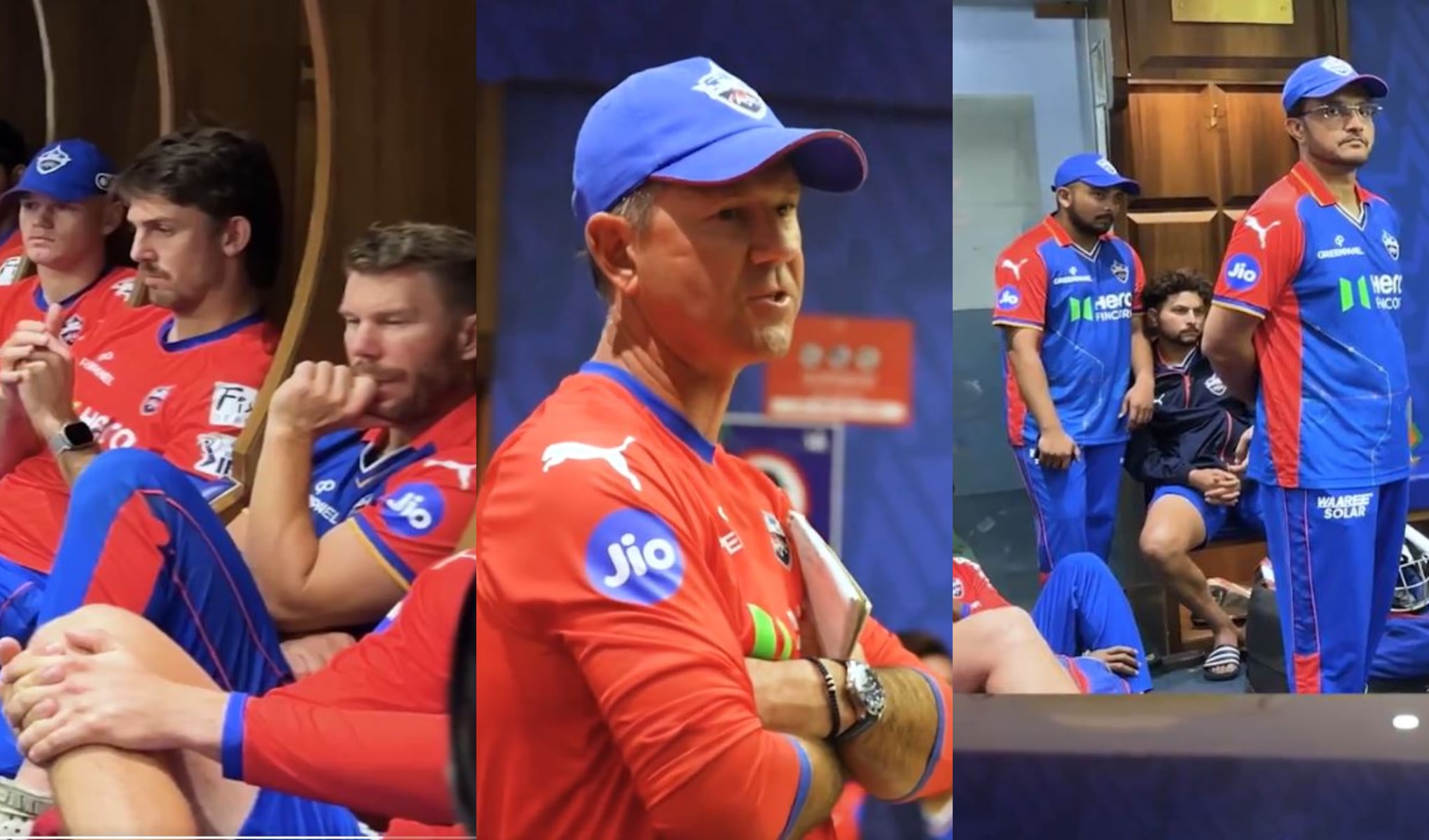 Ricky Ponting addressed a disappointed DC dressing room after loss to MI | DC X