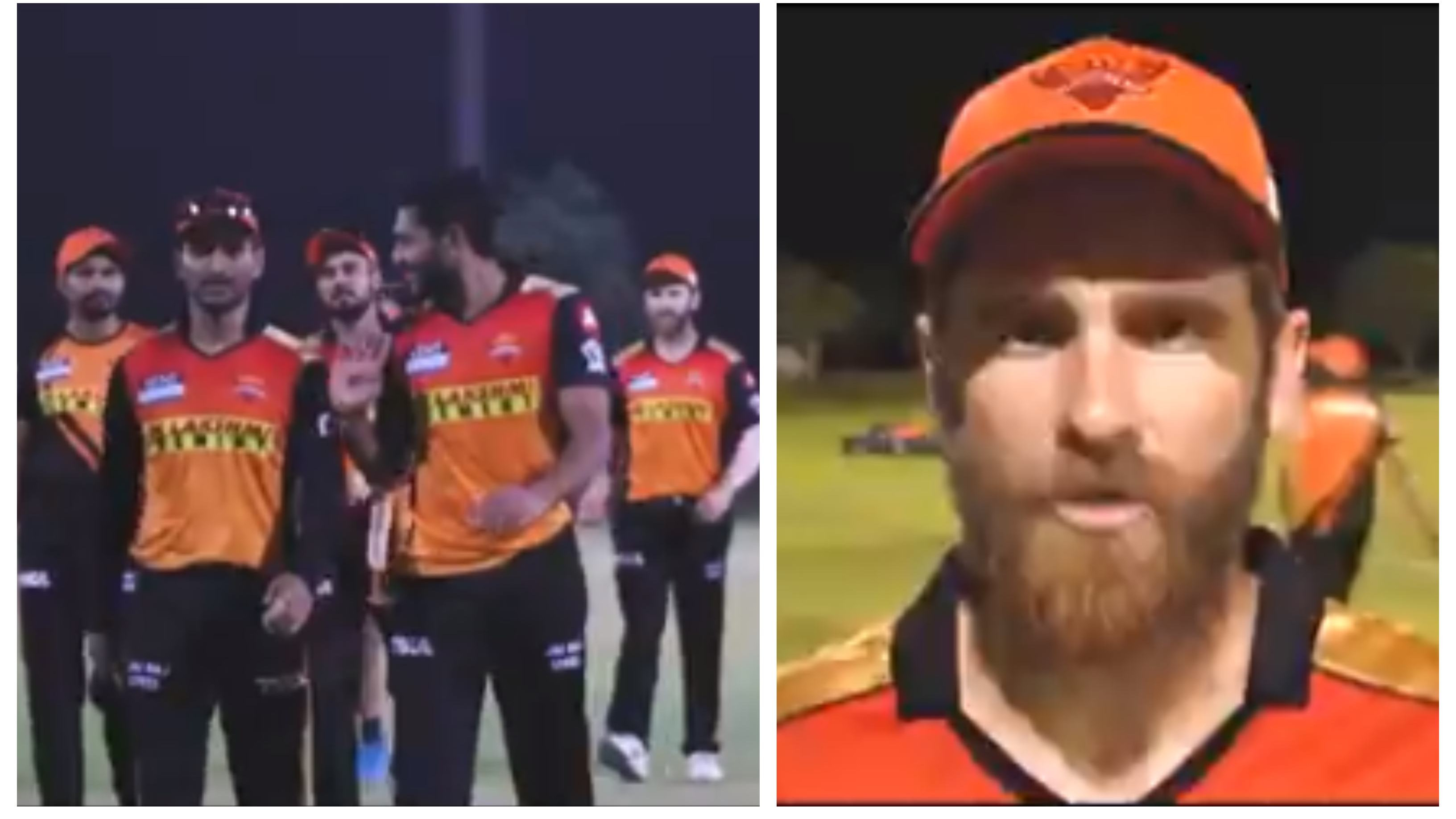 IPL 2021: WATCH – Williamson pleased to see good performances from several SRH players in practice game