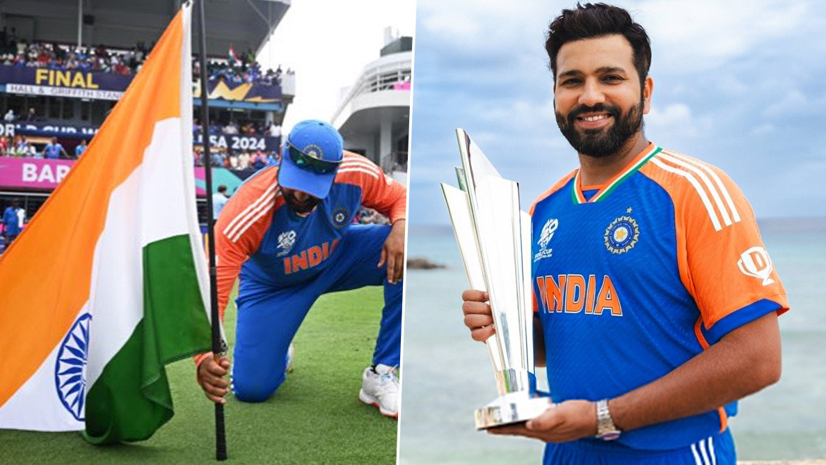 Rohit Sharma slammed for “disrespecting India flag” as his new X profile photo stirs controversy