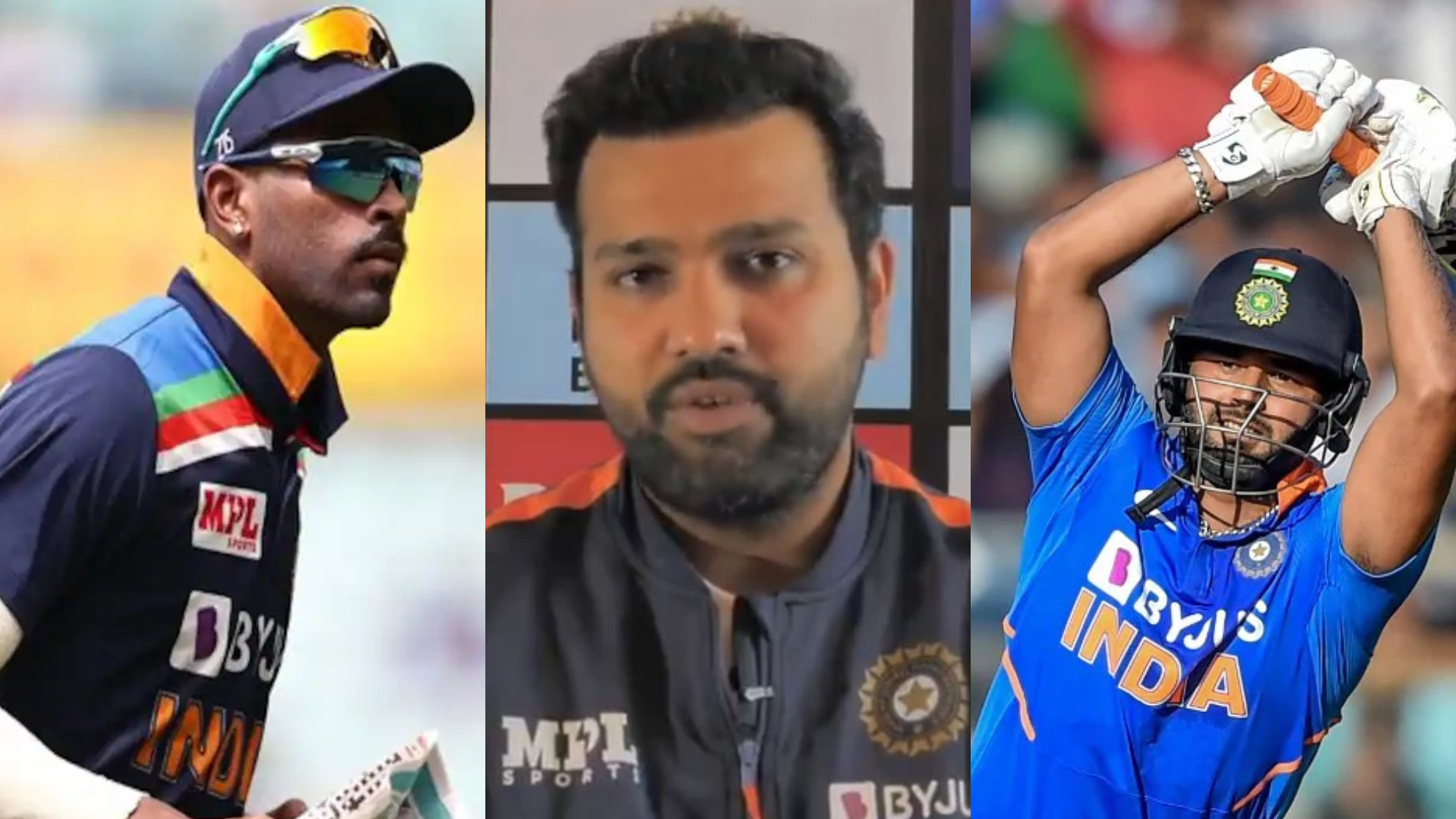 IND v ENG 2021: Rohit Sharma talks about what's expected from Hardik Pandya; says Pant does best without pressure