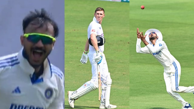 IND v ENG 2024: WATCH- Shreyas Iyer takes sensational backward-running catch to dismiss Zak Crawley on Day 2