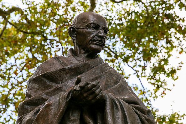 Statue of Mahatma Gandhi at Parliament Square in Westminster | Getty