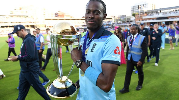 Jofra Archer finds the World Cup 2019 medal he had lost; shares picture 