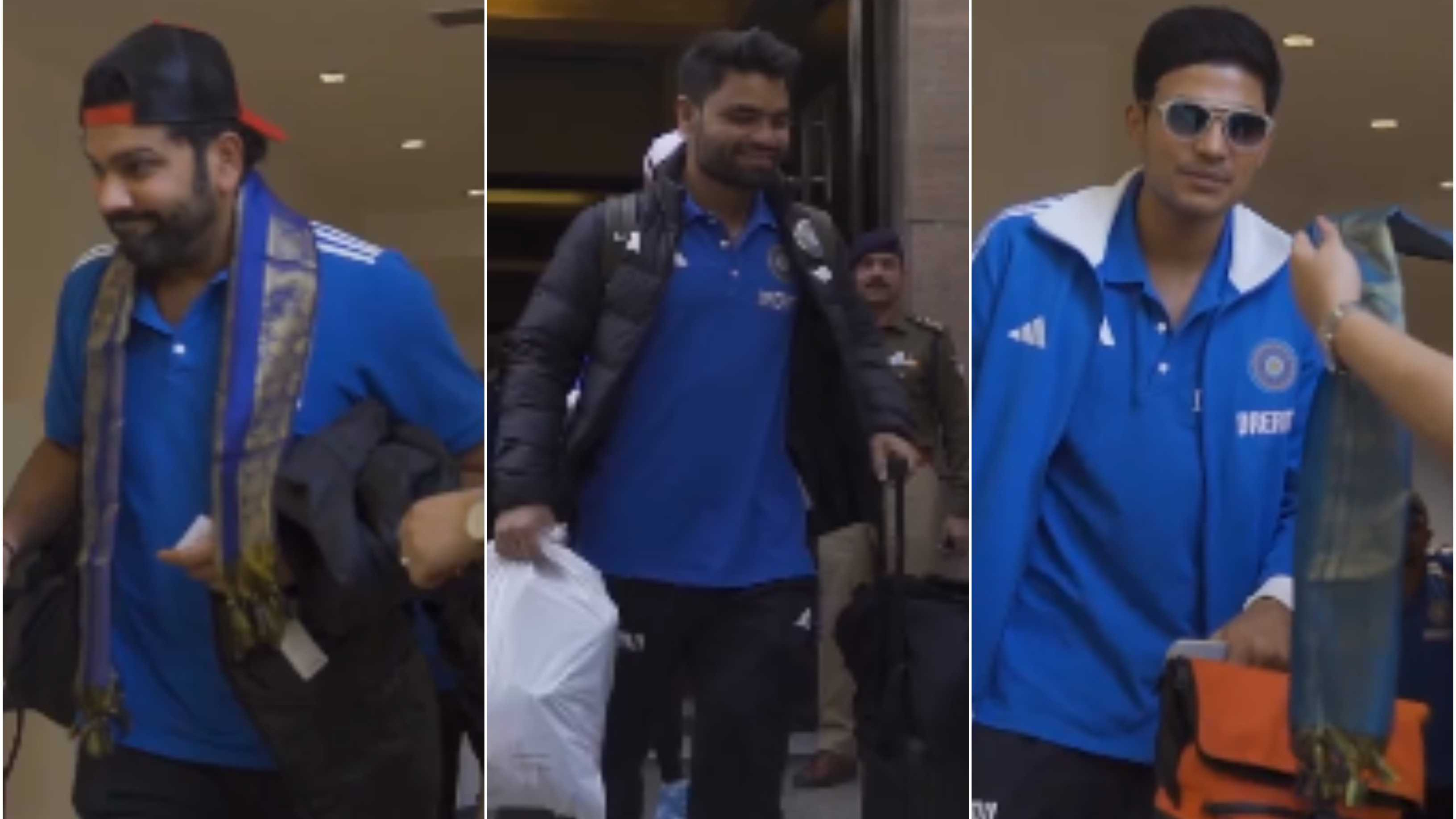 IND v AFG 2024: WATCH – Team India arrive in Bengaluru for third and final T20I against Afghanistan