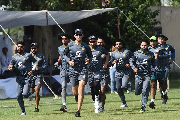 Pakistan team training ahead of the T20 World Cup in UAE and Oman | Getty
