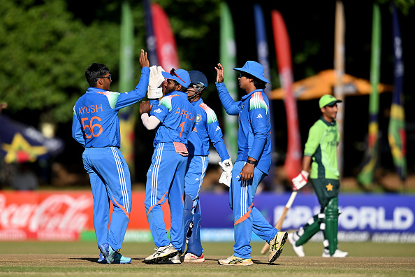 India U19 thrashed Pakistan U19 by 58 runs | Getty
