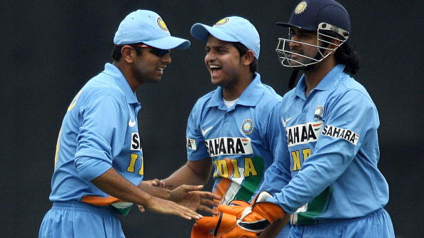 Suresh Raina believes Dravid is responsible for building Team India, not Dhoni or Ganguly 