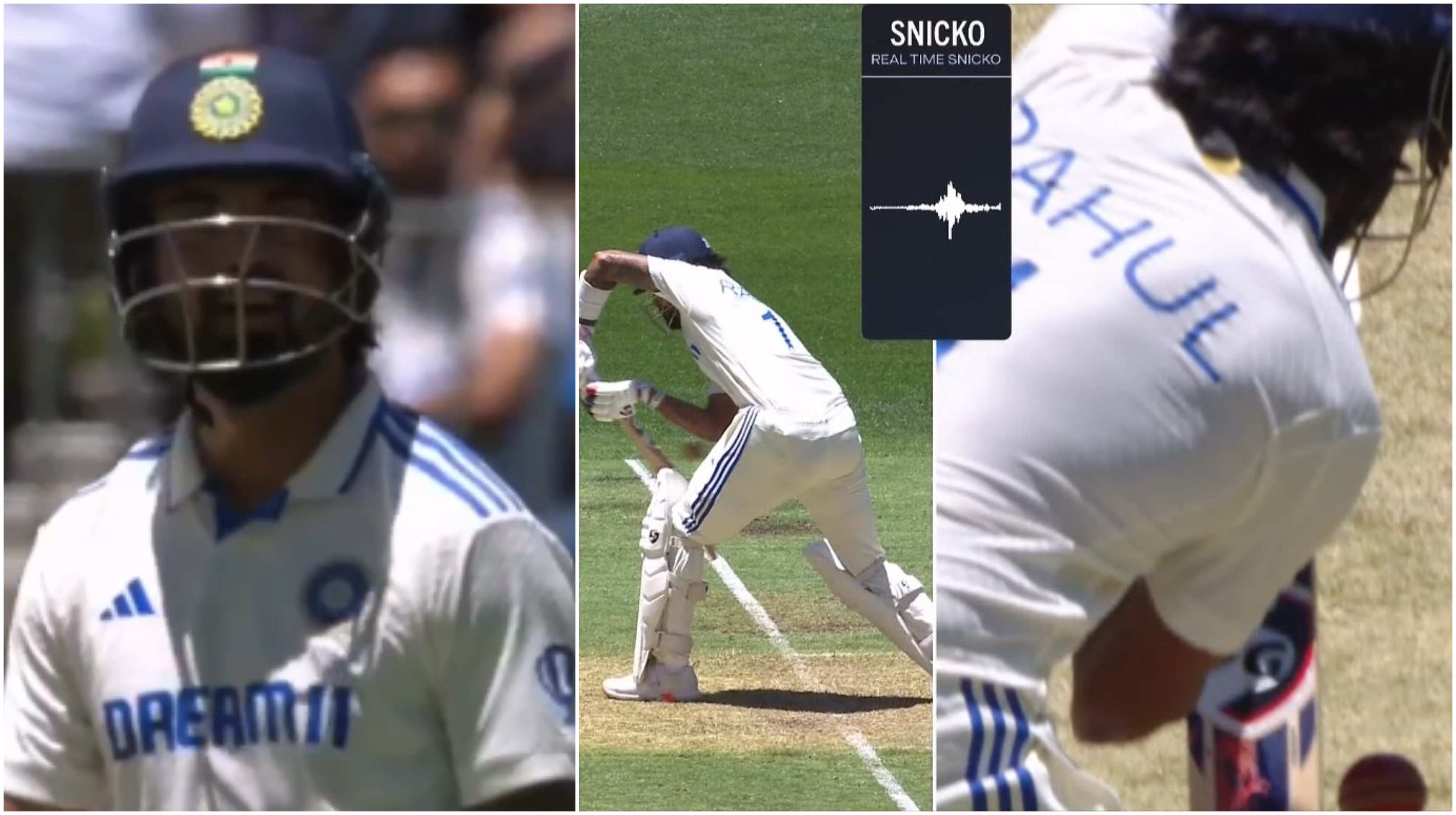 KL Rahul's controversial dismissal | Screengrab