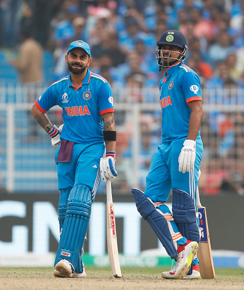 Virat Kohli and Shreyas Iyer | Getty