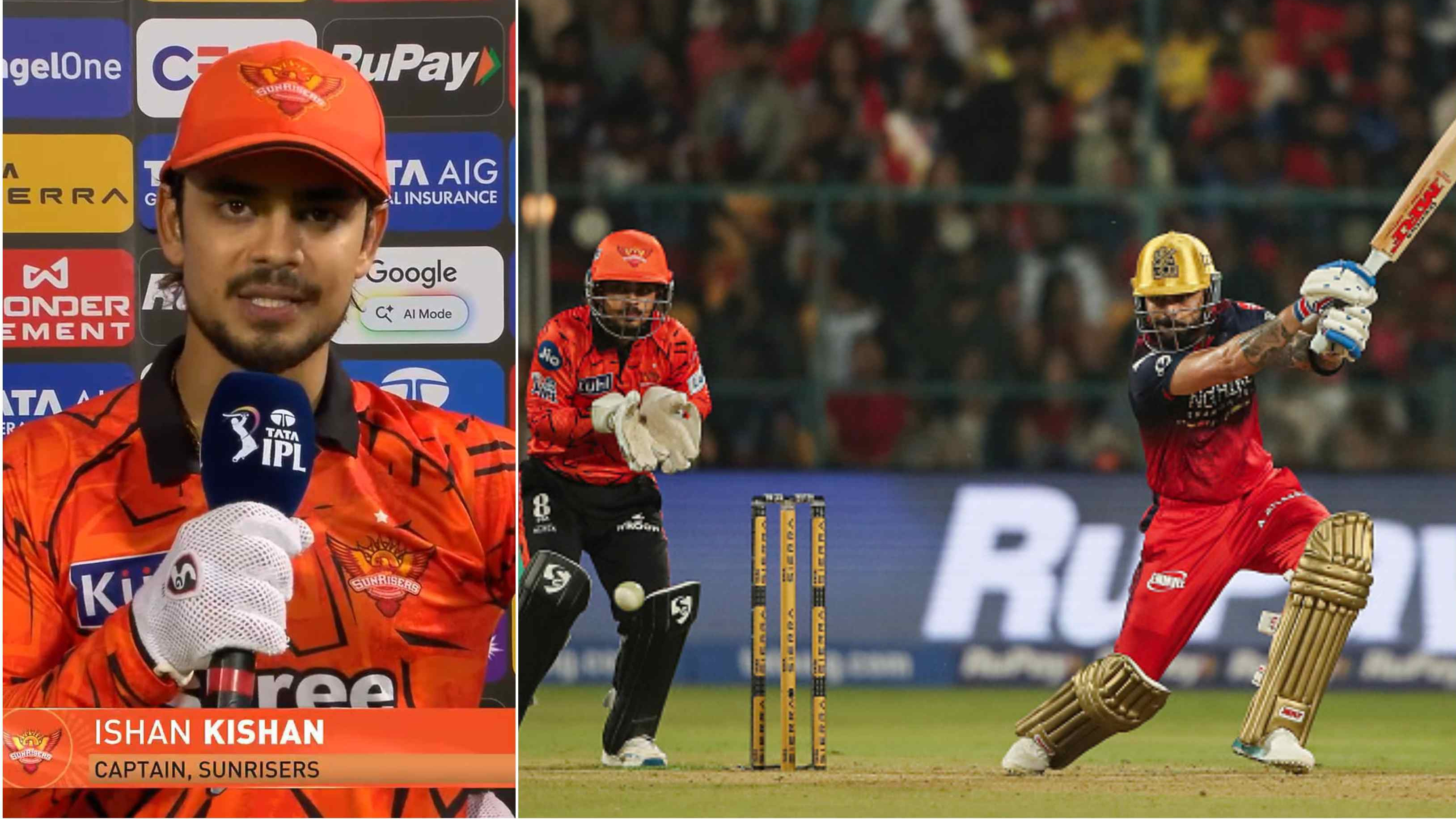 IPL 2026: “It’s hard to stop him,” Ishan Kishan highlights need to dismiss Virat Kohli early after SRH’s loss to RCB