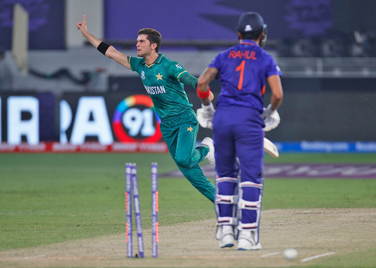 Shaheen Afridi castled KL Rahul | Getty Images