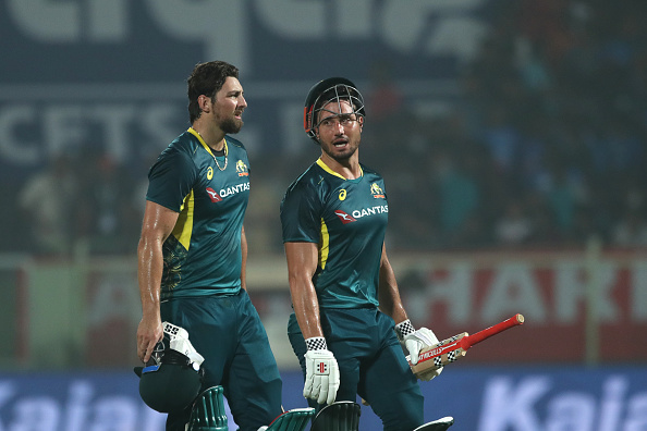 Tim David and Marcus Stoinis | Getty