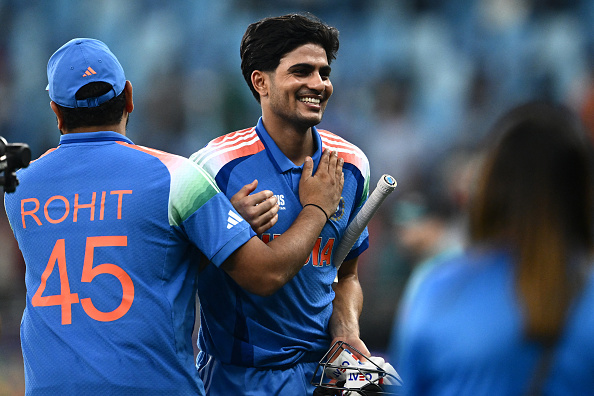 Shubman Gill and Rohit Sharma | Getty