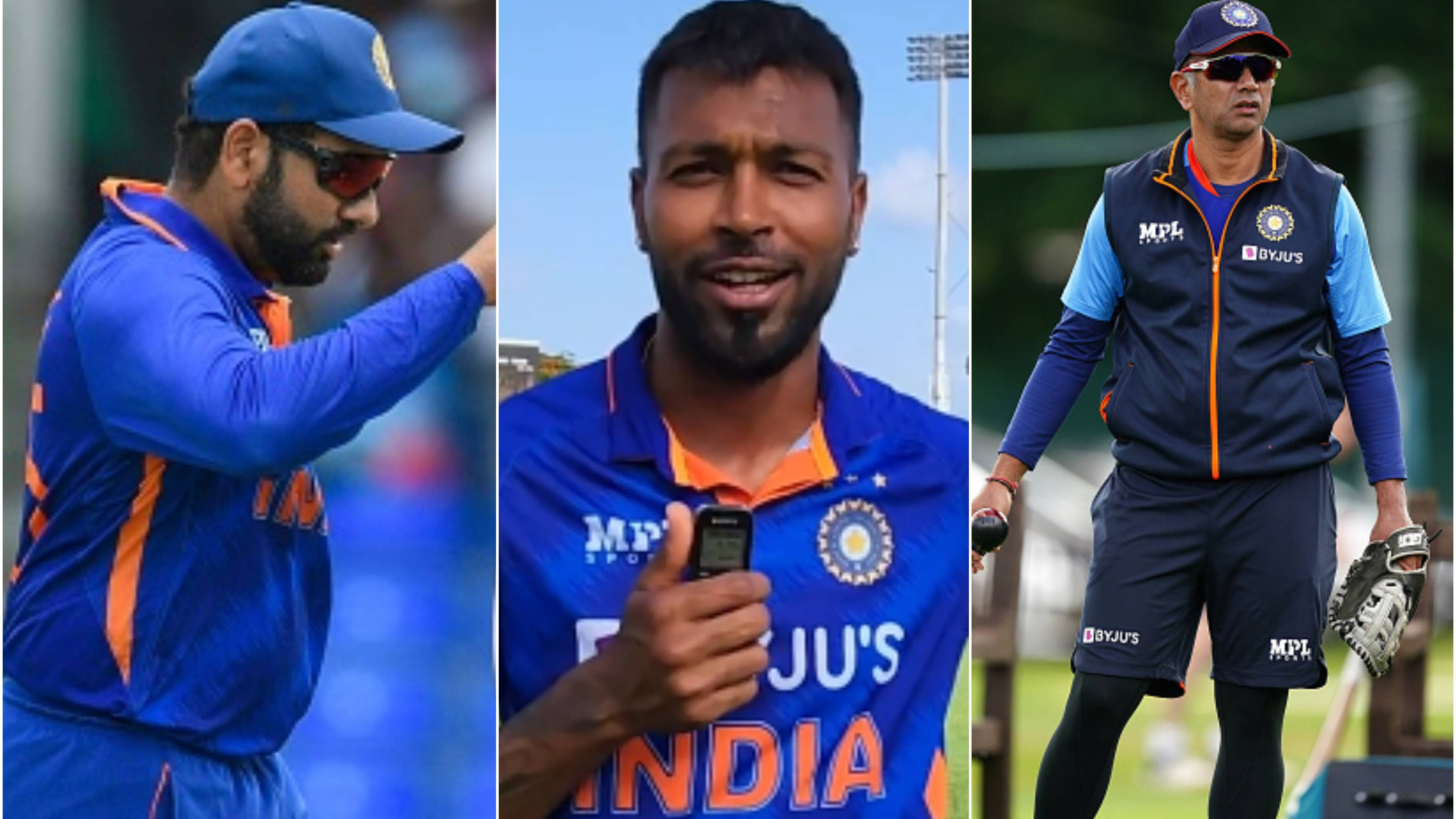 WI v IND 2022: Hardik Pandya credits Rohit, Dravid for giving more freedom and security to Indian players