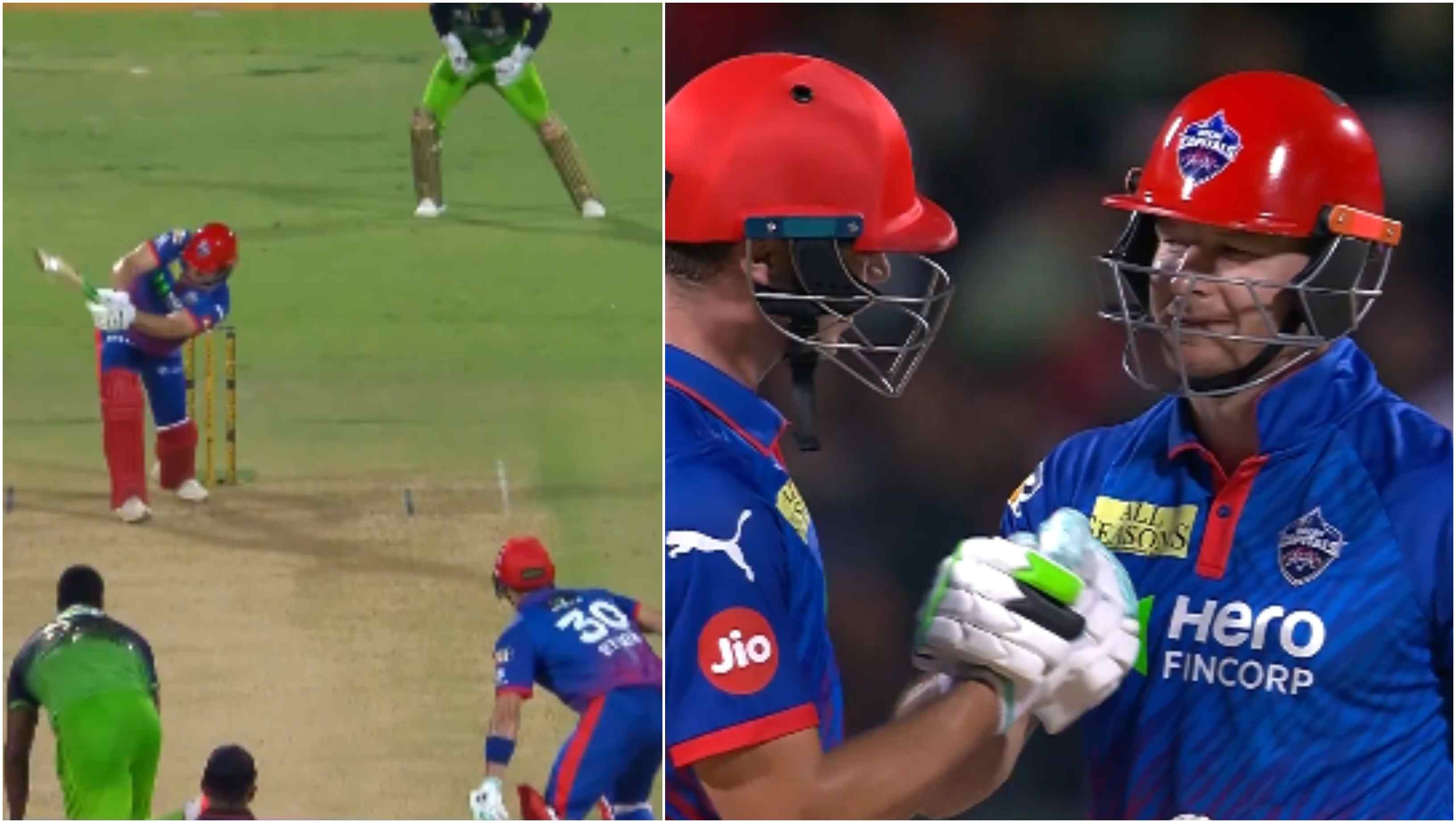 DC's winning moment against RCB | IPL/Screengrab