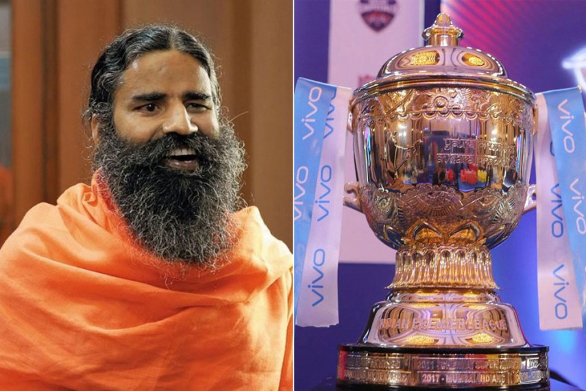 Baba Ramdev's Patanjali is in fray for IPL 2020 title sponsorship
