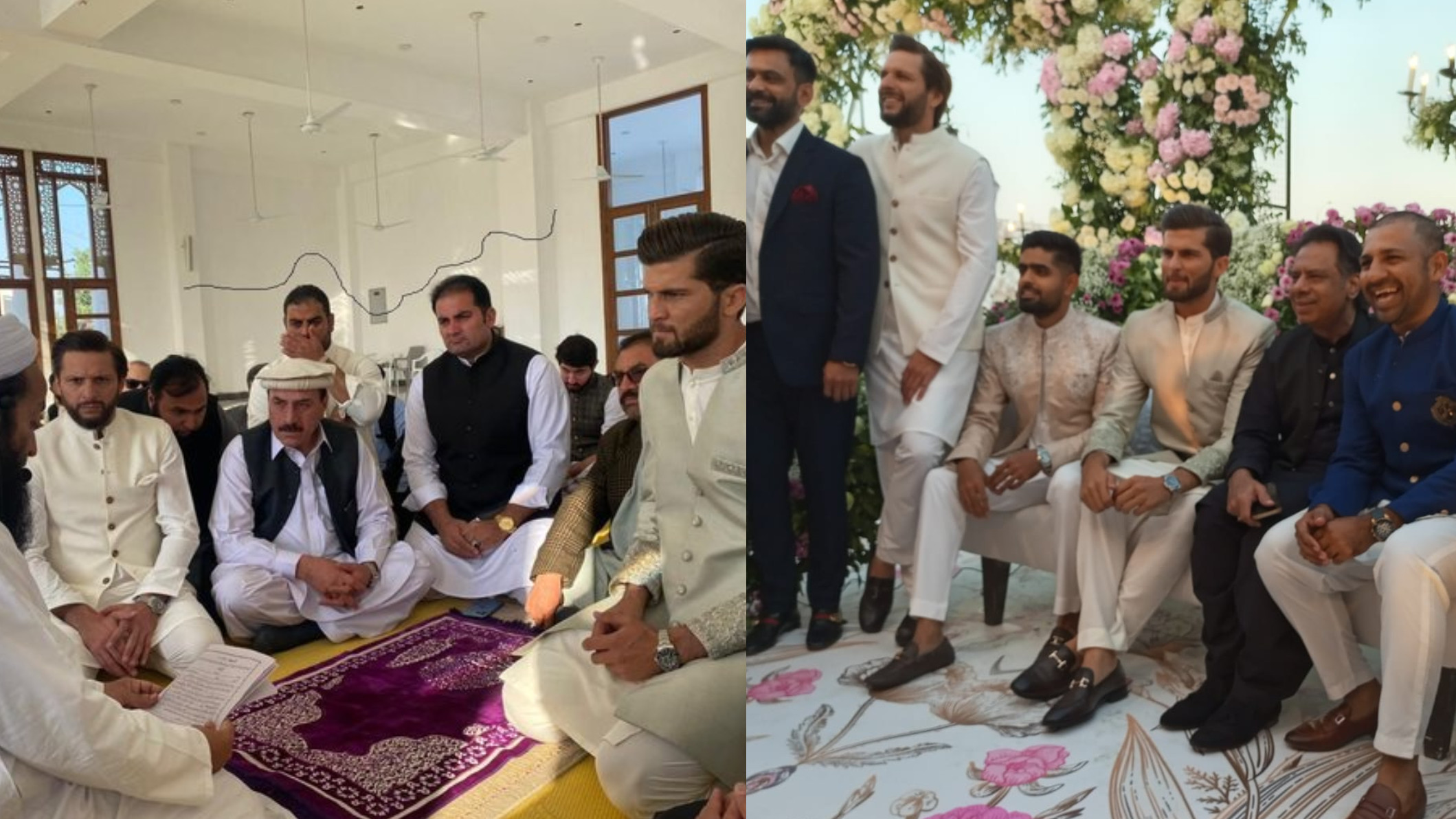 WATCH- Shaheen Afridi gets married to Shahid Afridi’s daughter Ansha; Pakistan cricketers attend function