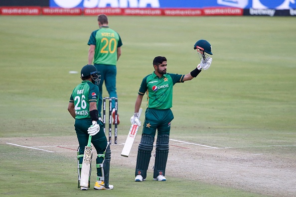 The 177-run partnership between Babar Azam and Imam-ul-Haq took the game away from the hosts | Getty