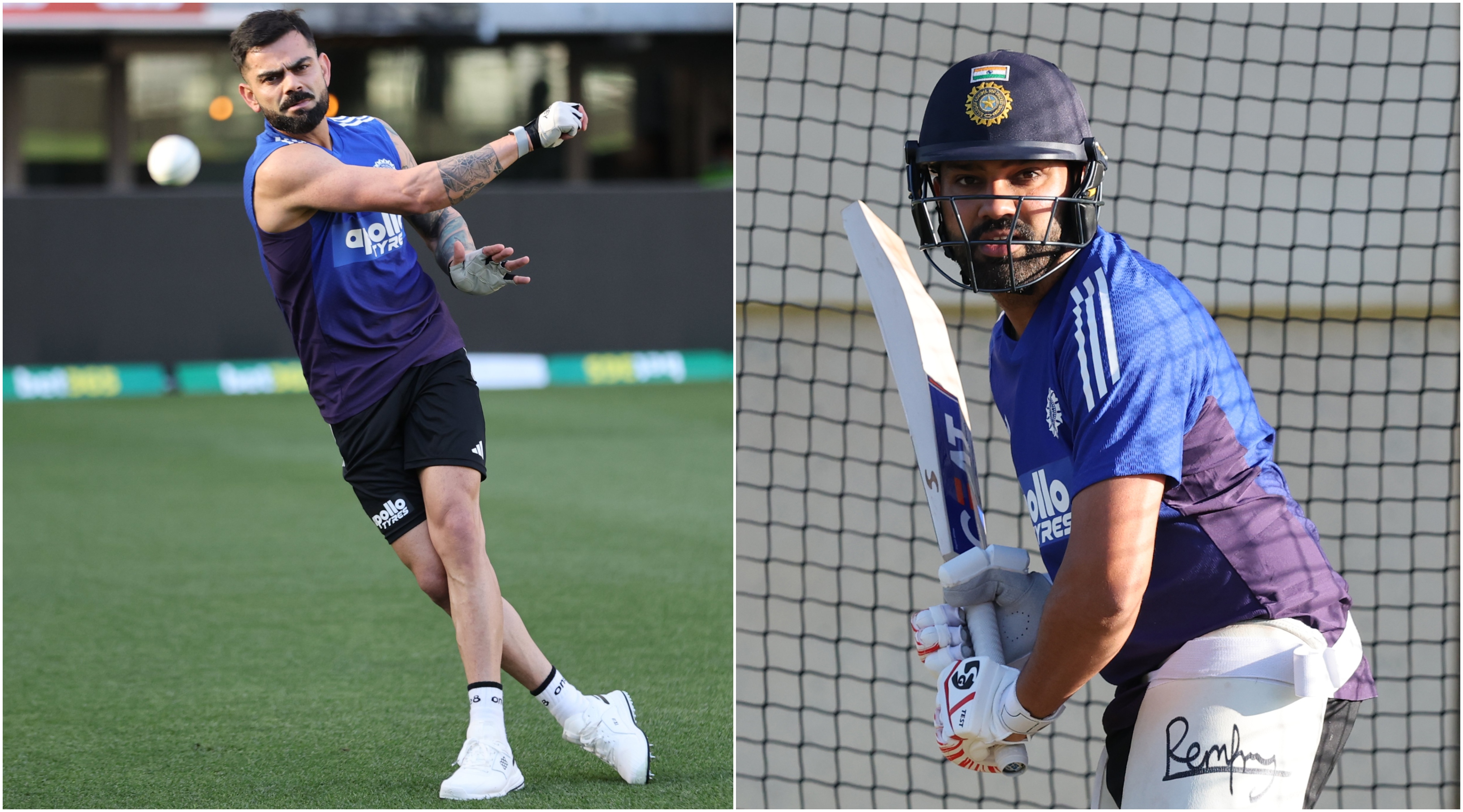 Virat Kohli and Rohit Sharma | BCCI