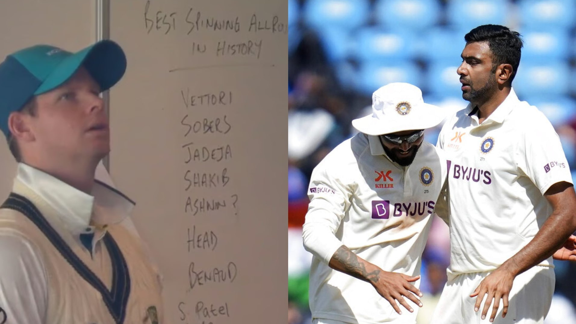 Australian team picks R Ashwin, Ravindra Jadeja and Akshar Patel as best spin all-rounders in history