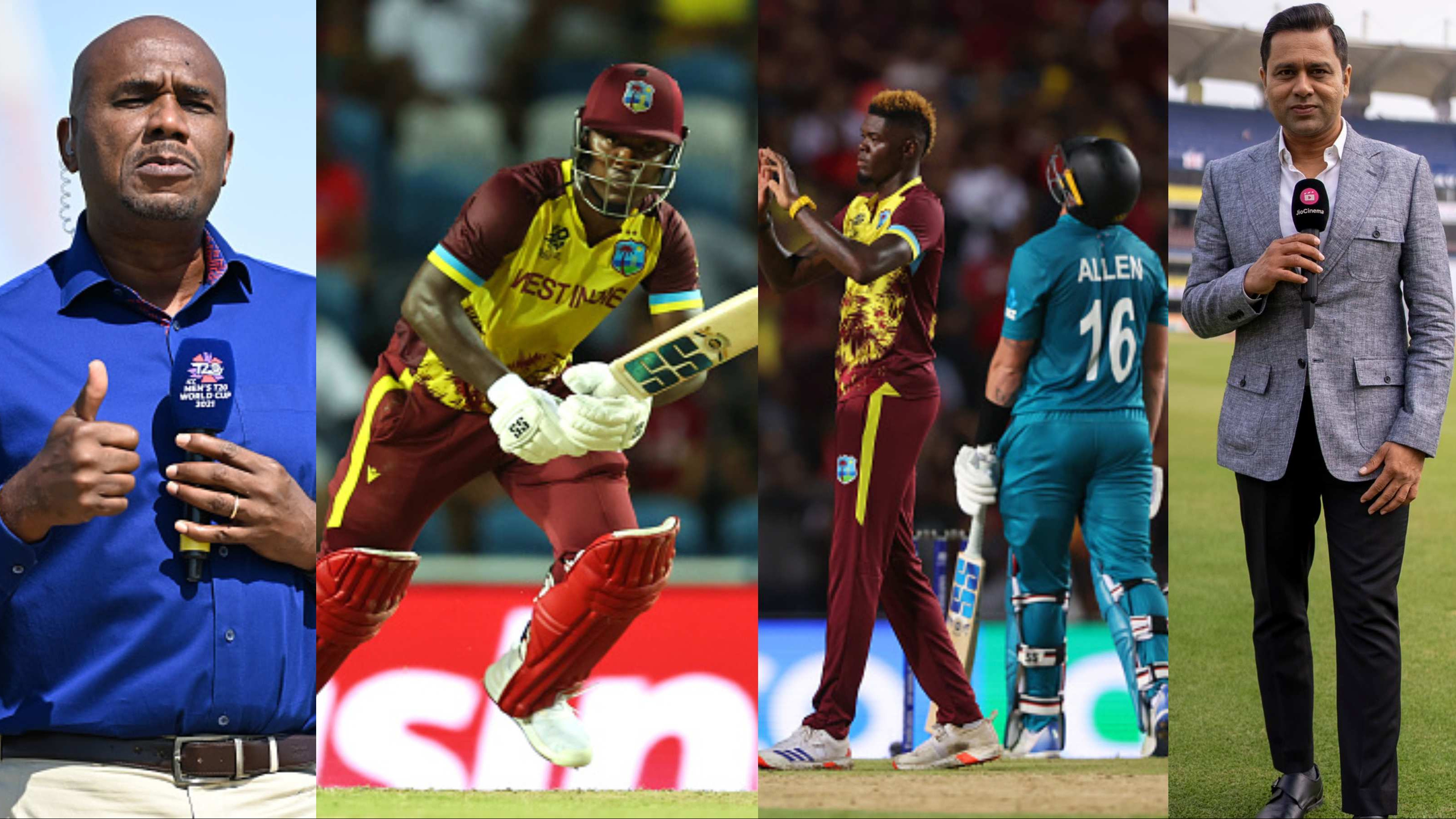 Cricket fraternity reacts as Sherfane Rutherford, bowlers take West Indies to Super 8 with 13-run win over New Zealand