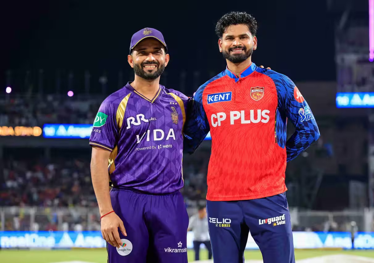 KKR's Ajinkya Rahane and PBKS' Shreyas Iyer | BCCI-IPL