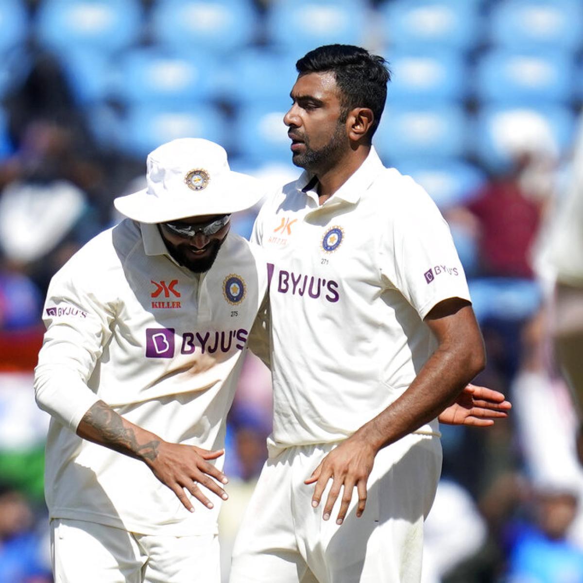 Ravindra Jadeja and R Ashwin | AFP