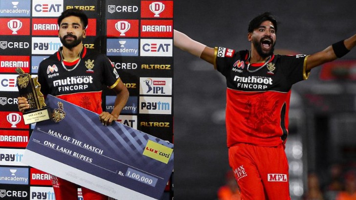IPL 2020: Twitterati applaud and tip their hat to Mohammed Siraj after his 3/8 v KKR
