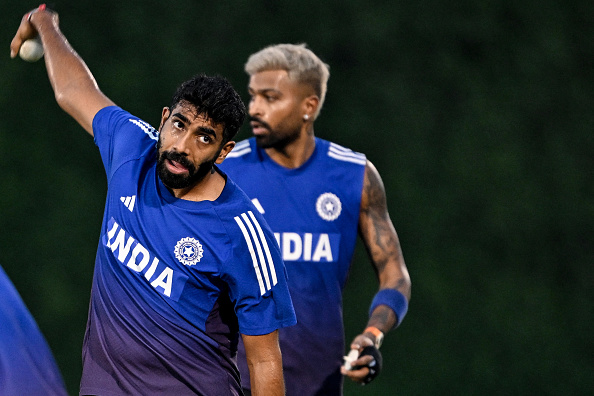 Jasprit Bumrah and Hardik Pandya | Getty
