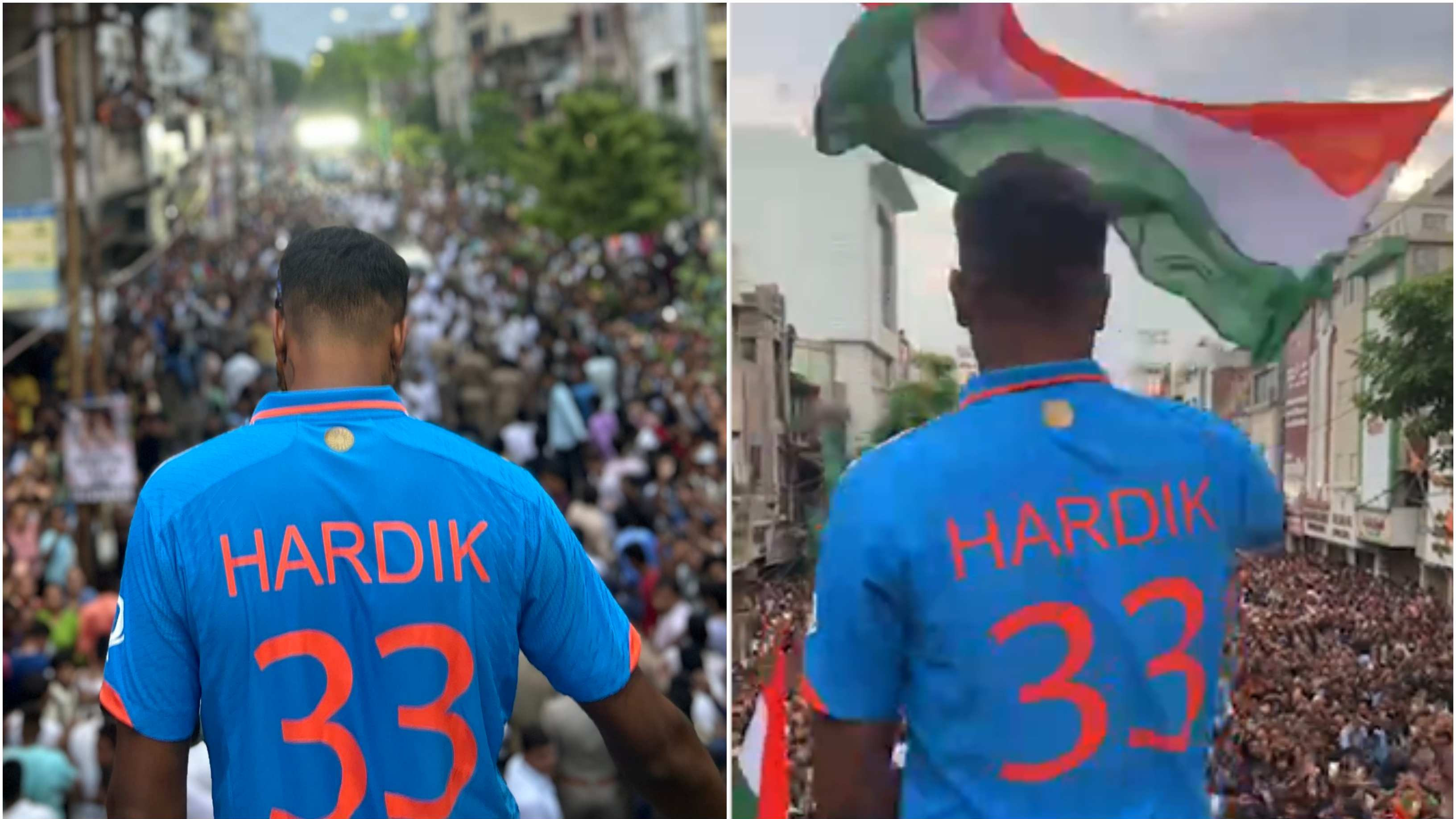 WATCH: T20 World Cup winner Hardik Pandya receives grand reception upon his arrival in Vadodara