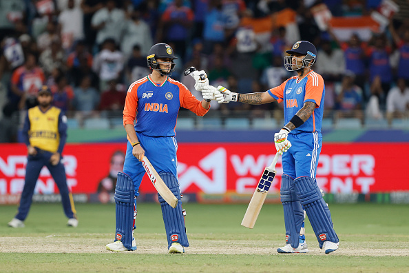 Abhishek Sharma and Suryakumar Yadav | Getty