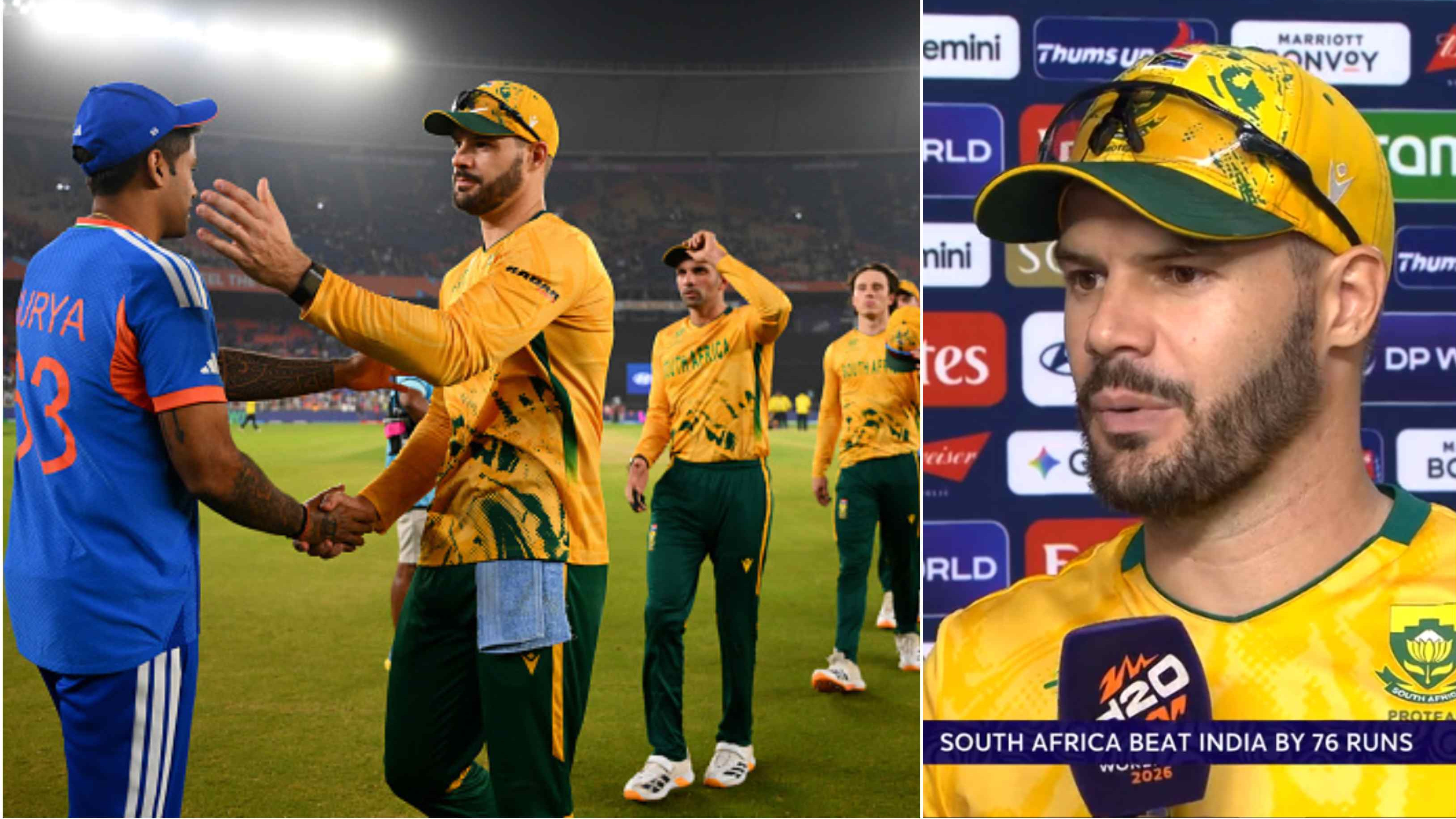 T20 World Cup 2026: “We're really pumped…,” says Aiden Markram after South Africa rout India in Super 8 clash