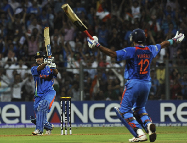 Dhoni's unforgettable hit ended India's wait for World Cup glory | Getty