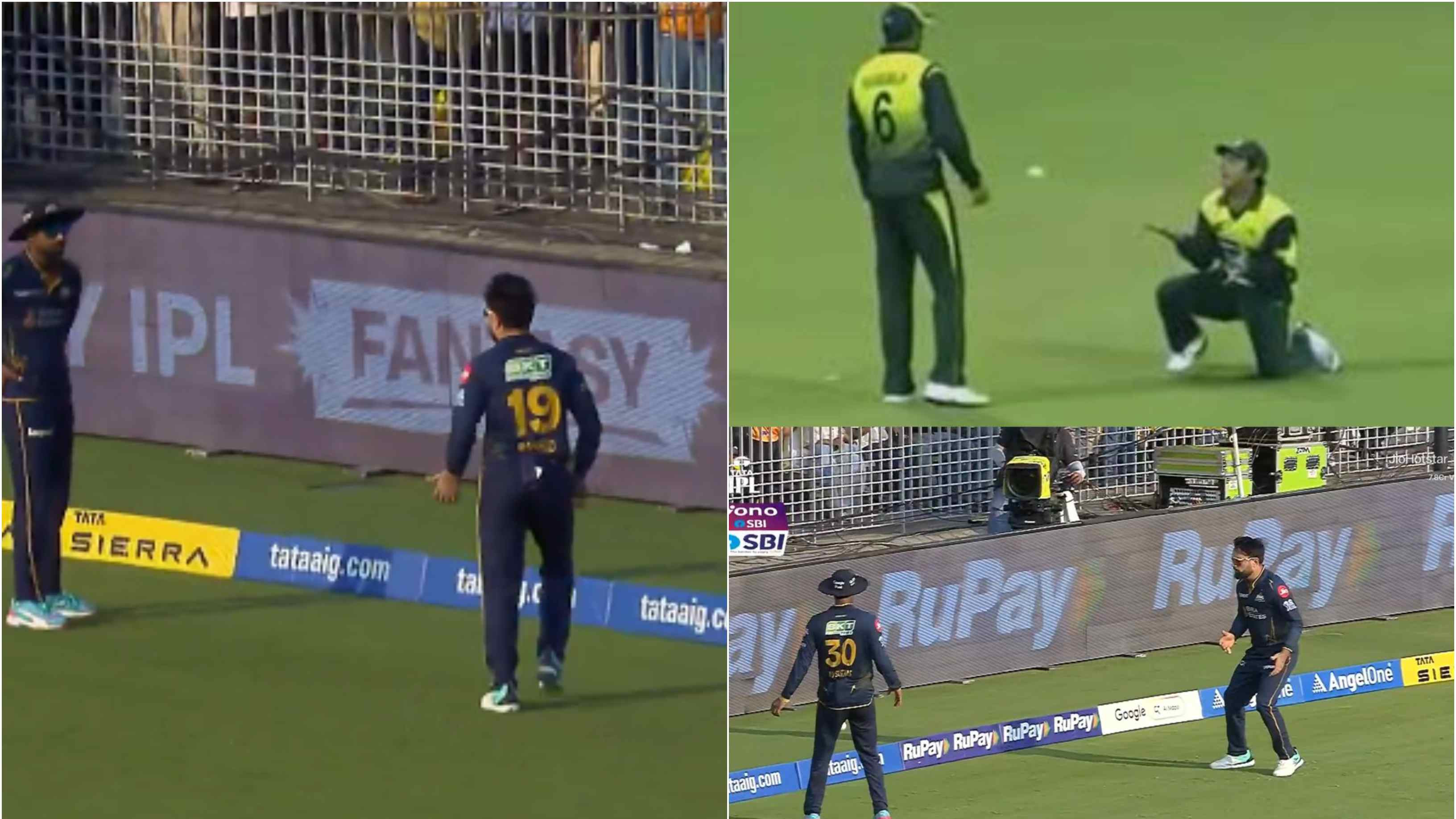 IPL 2026: WATCH - Rashid Khan, Manav Suthar make comical error during CSK-GT clash; reminded fans of Pakistan’s classic fielding