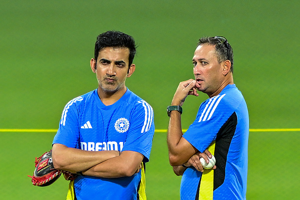 India head coach Gautam Gambhir with chief selector Ajit Agarkar | Getty