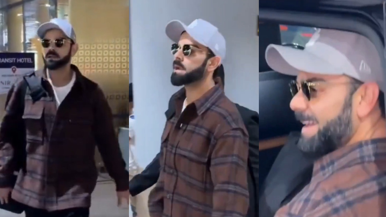 IND v SA 2025: WATCH- Virat Kohli arrives in India for the three-ODI series against South Africa