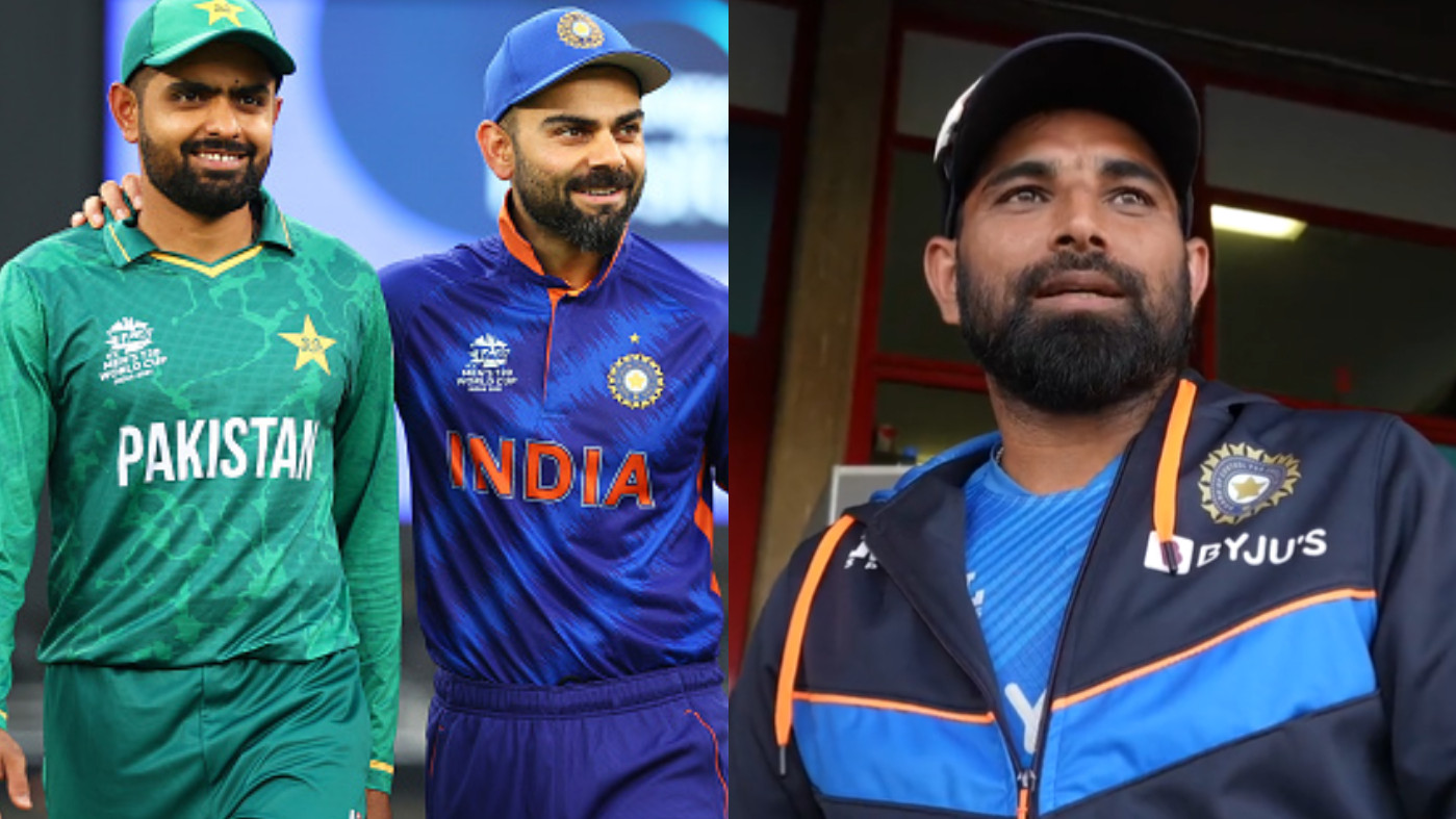 Mohammad Shami reacts to Babar Azam and Virat Kohli's batting comparisons