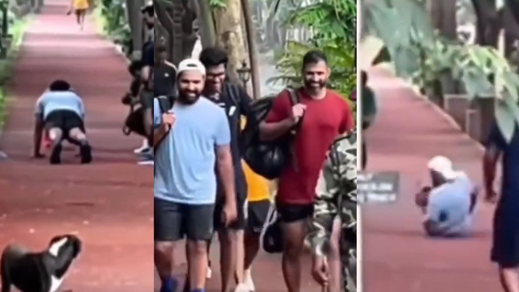 WATCH- Rohit Sharma does intense cardio workout under watchful eyes of Abhishek Nayar