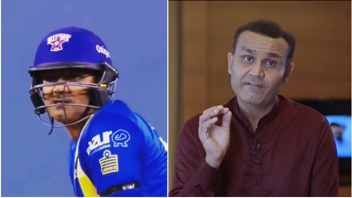 WATCH - Virender Sehwag sings while facing a delivery; shares what he felt during batting