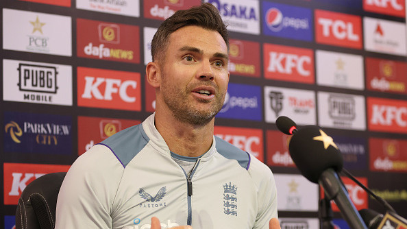 PAK v ENG 2022: 'Very fortunate to be back in Pakistan after 17 years'- James Anderson 