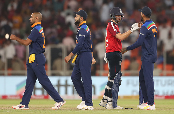 India lost the first T20I against England by 8 wickets | Getty