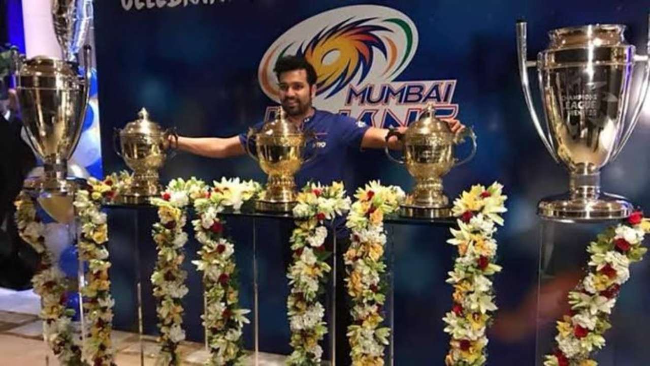 Rohit Sharma won five IPL trophies for Mumbai Indians | Twitter