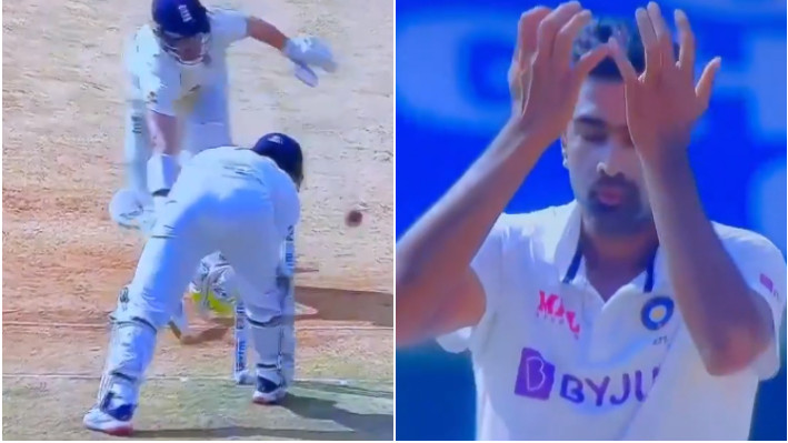IND v ENG 2021: WATCH - R Ashwin facepalms after Rishabh Pant misses a easy stumping